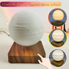 Levitating Moon Lamp with Remote Control for Home Decor
