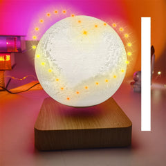 Levitating Moon Lamp with Remote Control for Home Decor