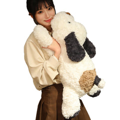 Hronsa Dog Weighted Stuffed Animal 5.7 lbs 25.5 inch Weighted Dog Plush Toy Large Dog Stuffed Animals Weighted Puppy Plush Animals Pillow Toy Gifts for Adults & Kids Black