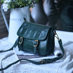 Soft Cowhide Wide Shoulder Strap Messenger Bag Design