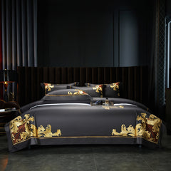 European Style 140S Xinjiang Long Staple Cotton Bedding Set