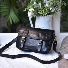 Soft Cowhide Wide Shoulder Strap Messenger Bag Design