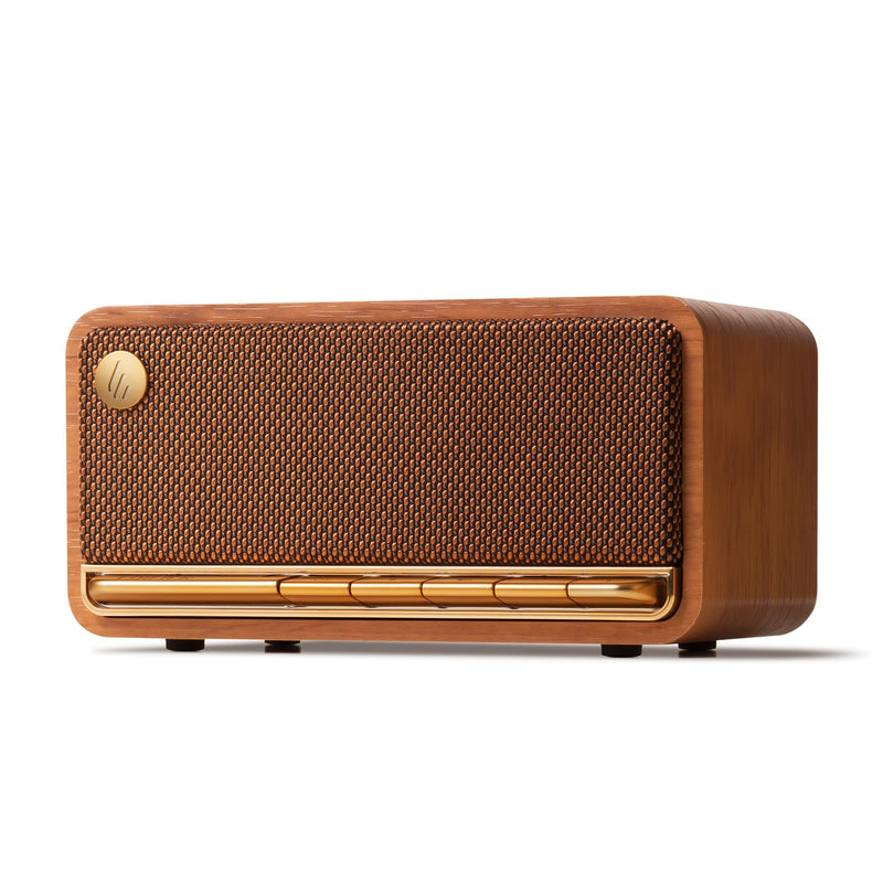 Edifier MP230 Portable Bluetooth Speaker Wireless Speaker with Stereo Sound for Outdoor Travel 10-Hour Playtime Supports USB Soundcard/Micro SD 20W RMS - Black Green