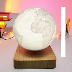 Levitating Moon Lamp with Remote Control for Home Decor