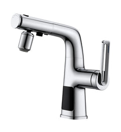 Copper Spray Kettle Faucet with Digital Display (Gray)