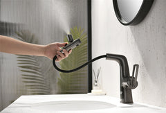 Copper Spray Kettle Faucet with Digital Display (Gray)