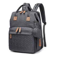 Foldable Baby Diaper Bag Backpack with Bed