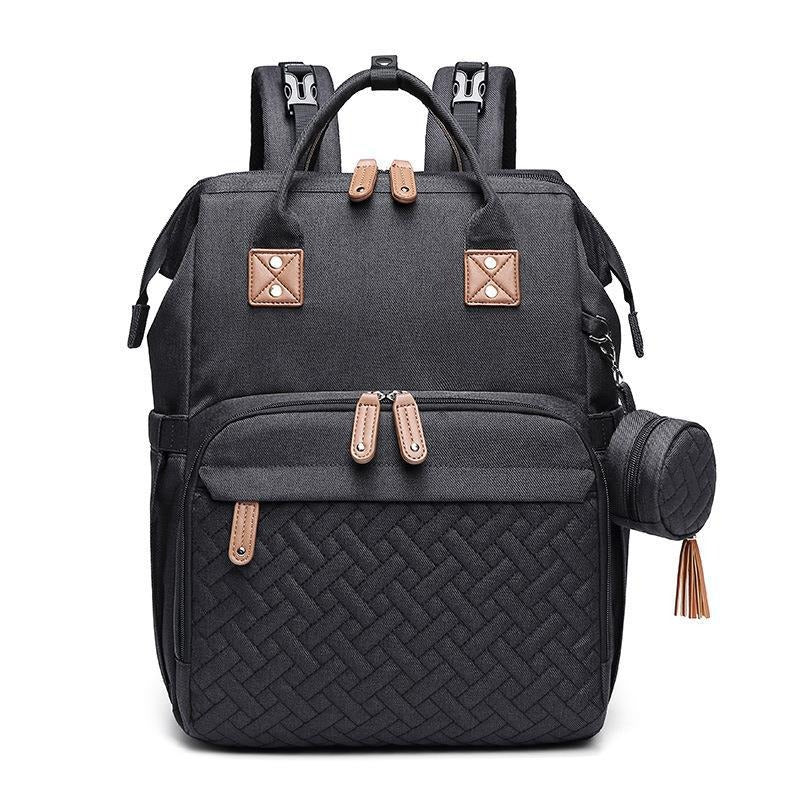 Foldable Baby Diaper Bag Backpack with Bed