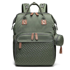 Foldable Baby Diaper Bag Backpack with Bed