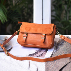 Soft Cowhide Wide Shoulder Strap Messenger Bag Design
